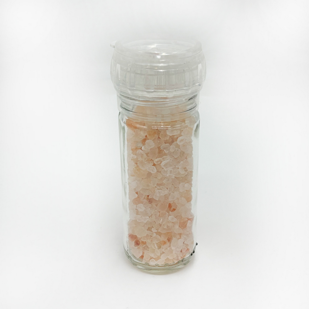 Foto principale Macina Sale alto in plastica per Sale Himalayano Rosa Grosso ad uso alimentare 100 gr