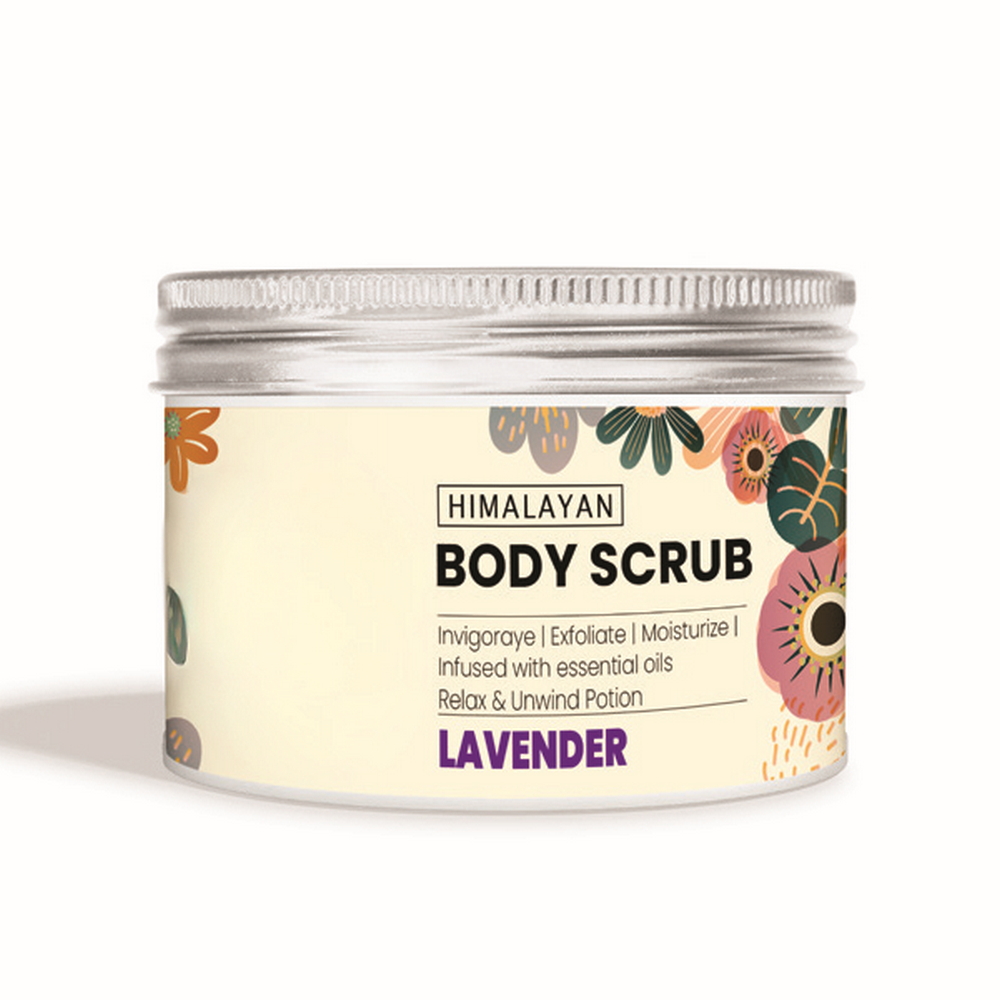 Foto principale Body Scrub di sale Himalayano naturale al profumo di Lavanda aromatico esfoliante per il corpo 350 g